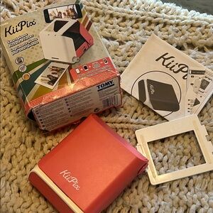 KiiPix Smartphone Photo Printer - Coral Pink